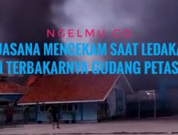 [Video] Menyeramkan, Video Detik-detik Gudang Petasan di Kosambi Meledak dan Terbakar