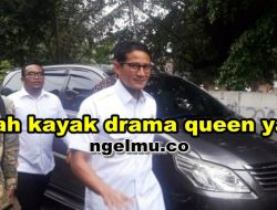 Wagub DKI, Sandiaga Tanggapi Luhut Terkait Reklamasi: Kayak Drama Queen!