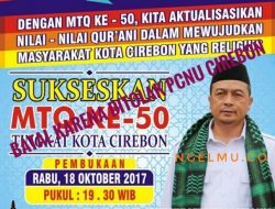 Miris, PCNU Menolak Ustadz Bahtiar Nashir Tausiyah Di MTQ Cirebon