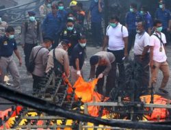 Kondisi Gudang Petasan Kosambi Setelah Api Padam