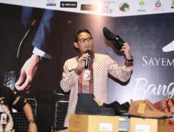 Kreatif, Atasi Kelesuan Daya Beli, Sandiaga Bikin Sayembara Sepatu “Zaman Now”