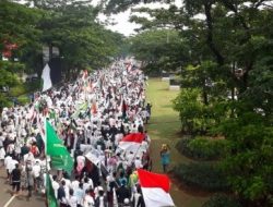 Ribuan Massa Tangsel Tuntut Kemerdekaan Palestina