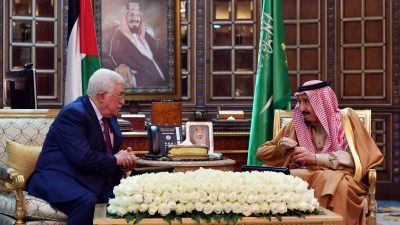 Terima Mahmoed Abbas, Raja Salman Tegaskan Dukungan untuk Palestina