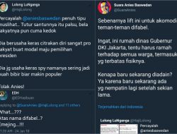 Siapkan Fasilitas untuk Kaum Difabel, Anies Diserang Haters