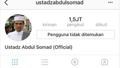 Akun IG Dibanned, viuGraph Sediakan Akun untuk Ustadz Abdul Somad