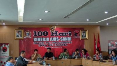 Terkait Hak Interpelasi Anies-Sandi, PDIP: Tinggal Tunggu Momentum