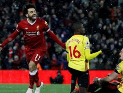 Liverpool Menang Besar, Puja Puji Mohamed Salah 4 Gol