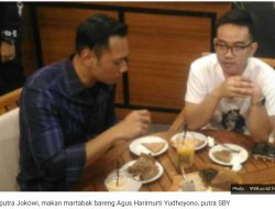 Saat Gibran dan AHY Bertemu dan Menyantap Martabak