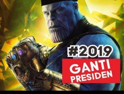 Thanos Juga Ikutan #2019GantiPresiden