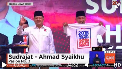 Wah, Paslon Asyik Dilarang Ikut Debat Buntut 2019 Ganti Presiden?