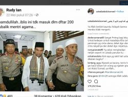 Disebut Iblis oleh Warganet, Ustadz Abdul Somad Justru Berikan Doa