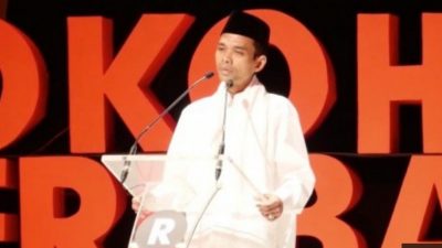 Tanggapan Ustaz Abdul Somad Soal Tak Masuk Mubalig Rekomendasi Kemenag