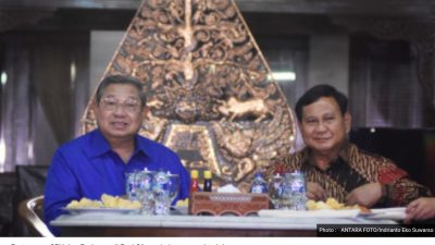 Prabowo dengan SBY