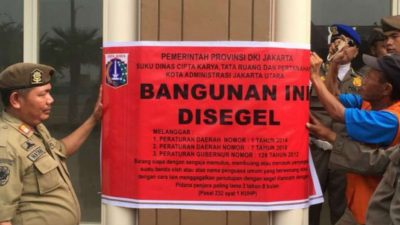 Tepati Janji Kampanye, Anies Segel Bangunan Tak Berizin di Pulau Reklamasi B dan D