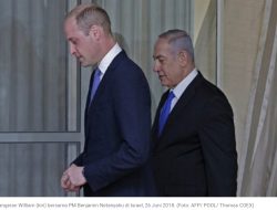 Cool, Pangeran William Tolak Temui Walikota Israel di Yerusalem