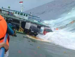 KMP Lestari Maju Tidak Tenggelam, Tapi Sengaja Dikandaskan