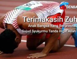 [Video] Sujud Saat Juara Dunia, Tanda Syukur Zohri Kepada Allah SWT