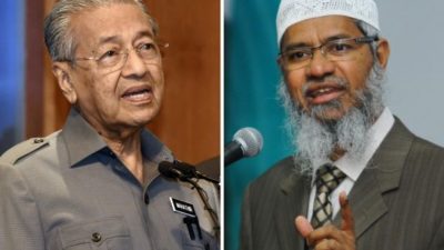 Zakir Naik Berterima Kasih pada Mahathir