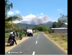 Gempa 5,4 dan 6,5 SR Guncang Lombok Timur, Akibatkan Longsor