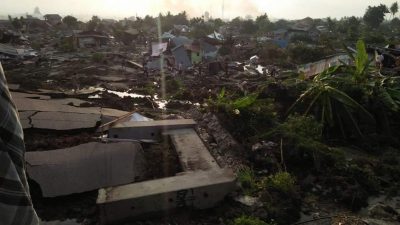 Foto-foto Mencekam Pasca Tsunami Sulteng