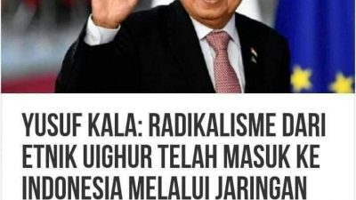 Muslim Uighur Disebut Radikal Tutur JK, Ini Kata Netizen