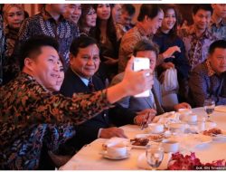 Ahok Donatur Terbesar Gala Dinner Pengusaha Tionghoa Dukung Prabowo?