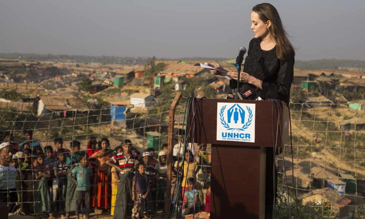 Angelina Jolie Rohingya