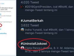 #UninstallJokowi Jadi Trending Topic