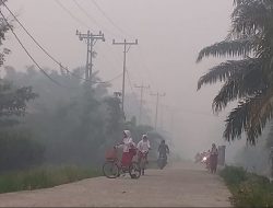 Kabut Asep Semakin Parah di Riau, Inikah Teguran Allah kepada Pemimpin Takabur?