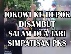 [Video] Jokowi Ke Depok Disambut Salam Dua Jari Simpatisan PKS