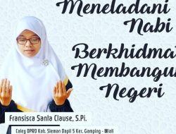 Menulusuri Latar Belakang Caleg PKS, Fransisca Santa Clause