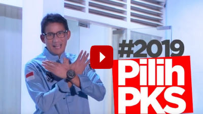 Keren! Beredar Video Sandi Ajak Pilih PKS Bersama Milenial