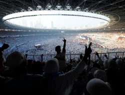 Kampanye Akbar Prabowo-Sandi di GBK Jadi Foto Terbaik Dunia