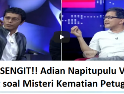 [Video] DEBAT SENGIT! Adian Napitupulu VS Rocky Gerung; Misteri Kematian Petugas KPPS