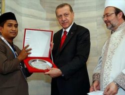 Turki Undang Putra Aceh Baca Al Quran di Depan erdogan