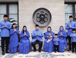 Foto Kenangan Ibu Ani Yudhoyono Shalat Idul Fitri Tahun Lalu