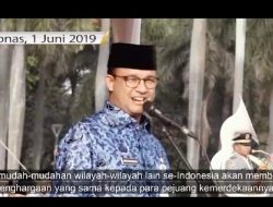 [Video] Viral Pidato Anies Baswedan 1 Juni 2019 di Monas