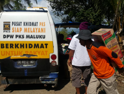 Kader PKS Tembus Gunung, Hutan, dan Laut Kirim Bantuan untuk Korban Gempa Ambon