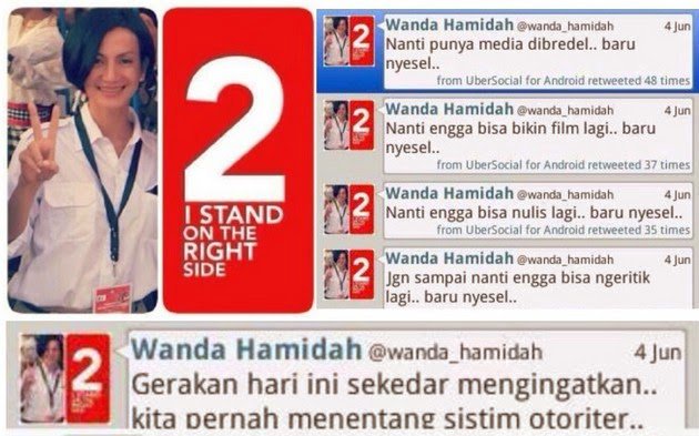 Tagar #WandaHamidahPeramalUlung