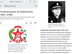 ‘Pembantaian di Indonesia 1965-1966’ Jadi Awal Munculnya #BoikotWikipedia