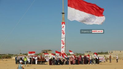 Warga Palestina Kibarkan Bendera Merah Putih, Ustaz Hilmi: Masih Saja Ada Buzzer Nyinyir