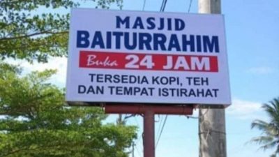 Viral! Masjid Buka 24 Jam, Sediakan Kopi dan Tempat Istirahat