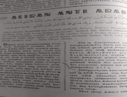 Ketika Berita Nahdlatoel Oelama 1938 Mengulas ‘Aliran Anti Arab’