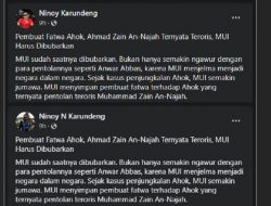 Dua Akun FB atas Nama Ninoy Karundeng Sebut MUI Harus Dibubarkan