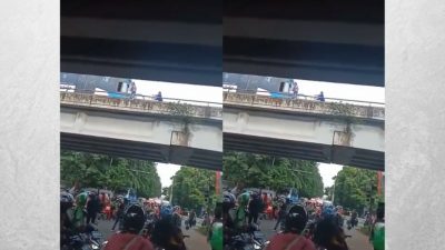 Aksi Heroik Sopir TransJakarta Selamatkan Wanita yang Hendak Bunuh Diri