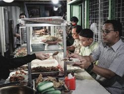 Lawakan Anies Usai Makan Siang di Warteg Meme ‘Kegigit Lengkuas’