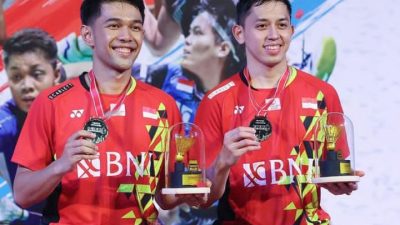 FajRi Juara Indonesia Masters 2022: Tekuk Wakil Cina yang Kalahkan Minions di Semifinal