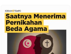 Ustaz Salim Jawab Cuitan Koran Tempo soal Pernikahan Beda Agama