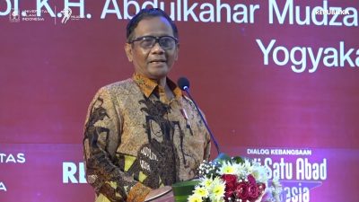 Jawab Tanya soal Islamofobia, Mahfud Md Sebut Nama Abu Janda