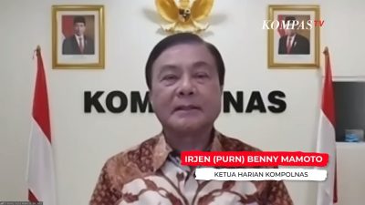 Benny Mamoto Mundur Kompolnas